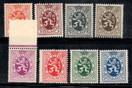 Belgique 1929 Mi. 254-261 Neuf ** 100% Armoiries - Unused Stamps