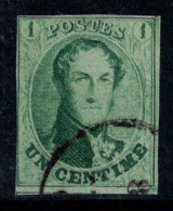 Belgique 1858 Mi. 6 II Oblitéré 100% 40 C., Roi Léopold I - 1849-1850 Medaglioni (3/5)