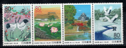 Japon 2000 Mi. 2888-2891 Neuf ** 100% Faune, Paysages - Neufs