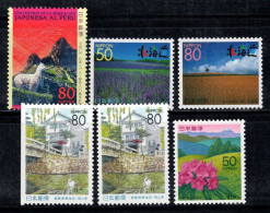 Japon 1999 Mi. 2684-2687 Neuf ** 100% Paysages, Fleurs, Lama - Unused Stamps