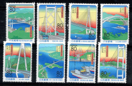 Japon 1999 Neuf ** 100% Pont, Hiroshima, Ehime - Unused Stamps