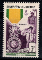 Océanie 1952 Yv. 202 Neuf ** 100% 3 F, Médaille Militaire - Unused Stamps