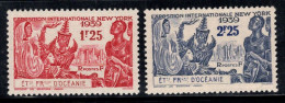 Océanie 1939 Yv. 128-129 Neuf ** 100% Exposition à New York - Unused Stamps