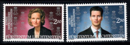 Liechtenstein 2002 Mi. 1299-1300 Neuf ** 100% Débat Télévisé - Unused Stamps