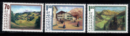 Liechtenstein 2002 Mi. 1286-1288 Neuf ** 100% PEINTURES, PAYSAGES - Unused Stamps