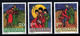 Liechtenstein 2002 Mi. 1304-1306 Neuf ** 100% Noël - Unused Stamps