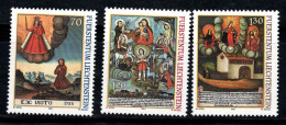 Liechtenstein 2001 Mi. 1271-1273 Neuf ** 100% Images Votives - Unused Stamps