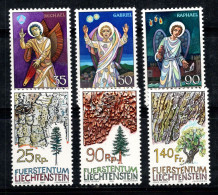 Liechtenstein 1986 Mi. 910-915 Neuf ** 100% Noël, Arbres - Nuovi