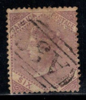 Jamaïque 1860 Mi. 5 Oblitéré 100% 6 P, Reine Victoria - Jamaica (...-1961)