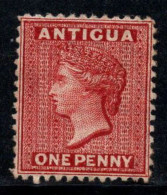 Antigua 1863 Mi. 2 Neuf * MH 80% Reine Victoria, 1 P - 1960-1981 Ministerial Government