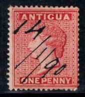 Antigua 1872 Mi. 4 Oblitéré 100% Reine Victoria, 1 P - 1960-1981 Autonomie Interne