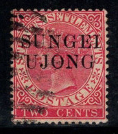 Sungei Ujong 1884 Mi. 12 Oblitéré 80% 2 C, Queen Victoria - Autres & Non Classés