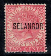 Selangor 1881 Mi. 5 Neuf * MH 80% 2 C, Queen Victoria - Selangor