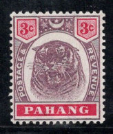 Pahang 1895 Mi. 8 Neuf * MH 80% 3 C, Tigre - Pahang