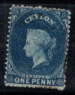 Ceylan 1861-62 Neuf * MH 80% La Reine Victoria, 1 P - Ceylon (...-1947)