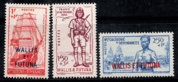 Wallis-et-Futuna 1941 Yv. 87-89 Neuf ** 100% Défense De L'Empire - 1941 Défense De L'Empire