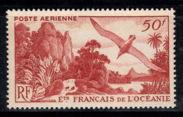 Océanie 1948 Yv. 26 Neuf ** 100% Poste Aérienne Vue, Oiseaux, 50 F - Aéreo