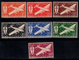 Océanie 1942 Yv. 7-13 Neuf ** 60% Poste Aérienne Londres - Aéreo