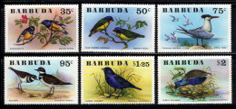 Barbuda 1976 Mi. 261-66 Neuf ** 100% Oiseaux, 35 C, 50 C... - Barbuda (...-1981)