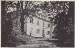 CARTOLINA  VILLA BELPOGGIO AREZZO TOSCANA PROPIETA REGNOLI VIAGGIATA 1931  Y15 - Arezzo