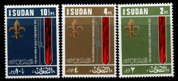 SUD-01- SUDAN - 1974 - MNH - SCOUTS - THE 24TH WORLD SCOUT CONFERENCE - Sudan (1954-...)