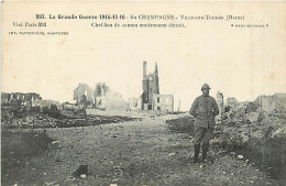 51* VILLE SUR TOURBE Bombarde WW1                    MA79-0399 - Ville-sur-Tourbe