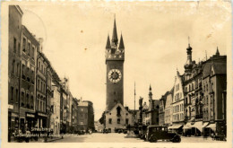 Straubing, Ludwigsplatz Mit Jakobsbrunnen - Straubing