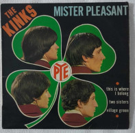 THE KINKS "Mister Pleasant / This Is Where I Belong" -1967 French Press - EP 7" - Andere - Engelstalig