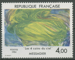 Frankreich 1984 Zeitgenössische Kunst Gemälde Jean Messagier 2433 Postfrisch - Unused Stamps