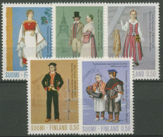 Finnland 1972 Freimarken Trachten 710/14 Postfrisch - Nuevos