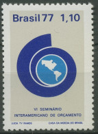 Brasilien 1977 Interamerikanisches Budget-Seminar 1582 Postfrisch - Neufs