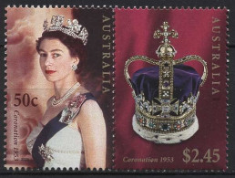 Australien 2003 50. Jahrestag Krönung V. Königin Elisabeth II. 2228/29 Postfr. - Nuovi
