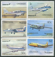 Grenada 1976 Luftfahrt Flugzeuge 783/88 Postfrisch - Grenada (1974-...)