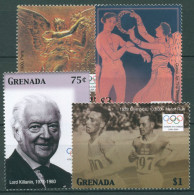 Grenada 2004 Olympische Sommerspiele Athen 5392/95 Postfrisch - Grenada (1974-...)