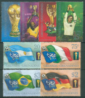 Grenada-Grenadinen 1989 Fußball-WM '90 Italien 1131/38 Postfrisch - Grenada (1974-...)