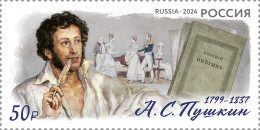 RUSSIA - 2024 -  STAMP MNH ** - 225th Birth Anniversary Of A. Pushkin, A Poet - Neufs