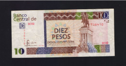 [NC] CUBA - BANCO NATIONAL De CUBA - 10 PESOS (2007) 02 - Cuba