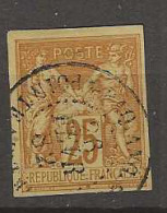 1878 USED Colonies FRançaises  Yvert 44 (used In Guadaloupe) - Used Stamps