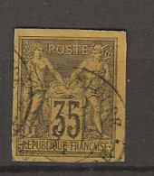 1878 USED Colonies FRançaises  Yvert 45 (used In Guadaloupe) - Used Stamps