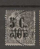 1890 USED Guadaloupe Yvert 10 - Used Stamps