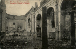 Schwyz- Durch Das Feuer Zerstörte Collegiums Kirche - Schwytz