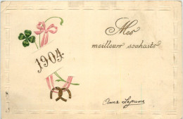 Neujahr - Jahreszahl 1904 - New Year