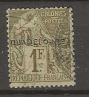 1891 USED Guadaloupe Yvert 26 - Used Stamps