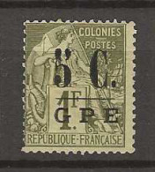 1889 MNG Guadaloupe Yvert 11 - Unused Stamps