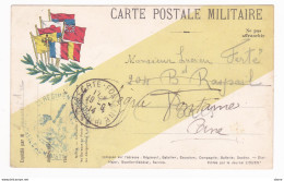 Carte En Franchise Militaire Publicitaire éditée Par Le Journal De L'Ouest - Storia Postale