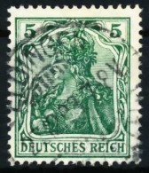 D-REICH K A Nr 85Ia Zentrisch Gestempelt X686ED6 - Usati