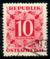 ÖSTERREICH PORTOMARKEN Nr 237x Gestempelt X6F27BE - Postage Due