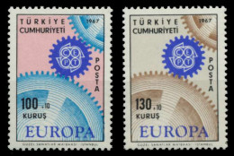 TÜRKEI 1967 Nr 2044-2045 Postfrisch X94D486 - Unused Stamps