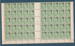 Réunion CFA - Feuille - YT Nº 291 ** - Neuf Sans Charnière - 1950 - Unused Stamps