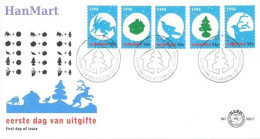 Netherlands 1998 Mi 1683-1702 FDC  (FDC ZE3 NTH1683-1702) - Conigli